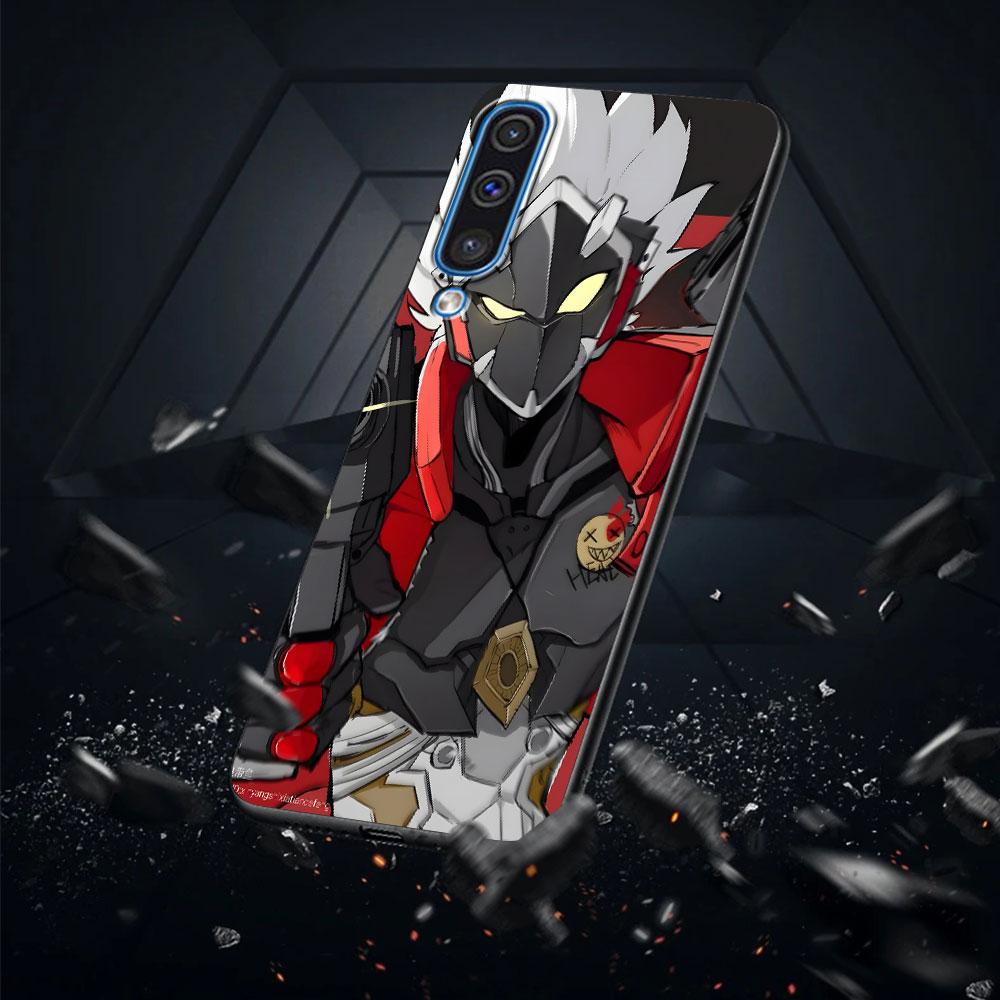 Чехол Billy the Kid Zenless Zone Zero для Samsung Galaxy A03 A04s A20 A30 A20e A70 A70s A50 A40 A30s A50s TPU Черный Чехол для Телефона