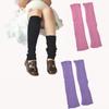 New Trend Crochet Clothes Ballet Accessories Furry Ankle Knitted Wool Calf Socks Leg Warmers