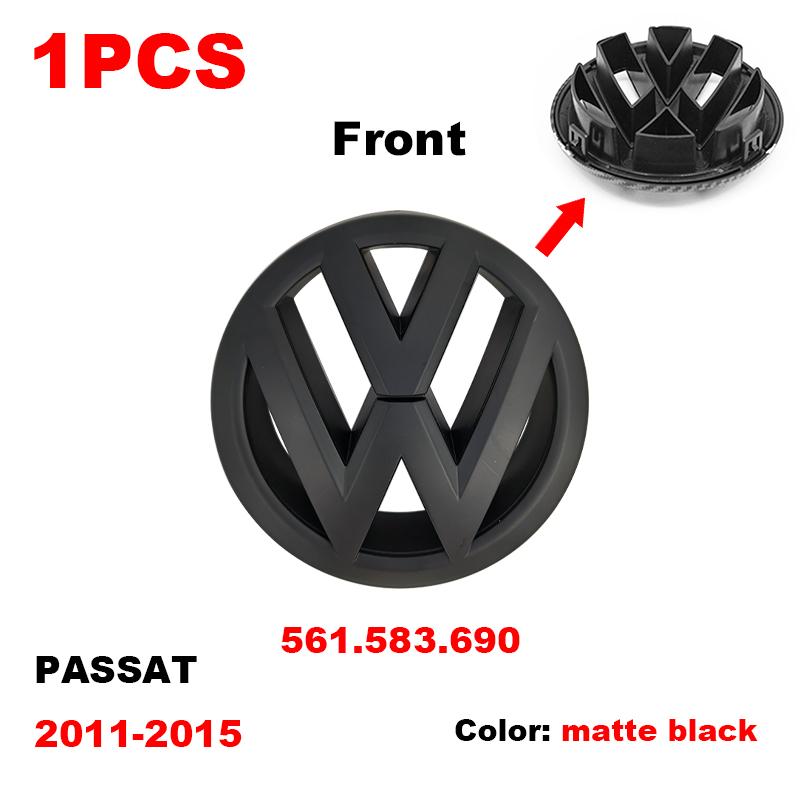 148mm 99.5mm ABS Emblem Car Front Hood Rear Boot Tailgate Bonnet Logo Sticker For Volkswagen PASSAT B6 B7 2011-2015 Accessories