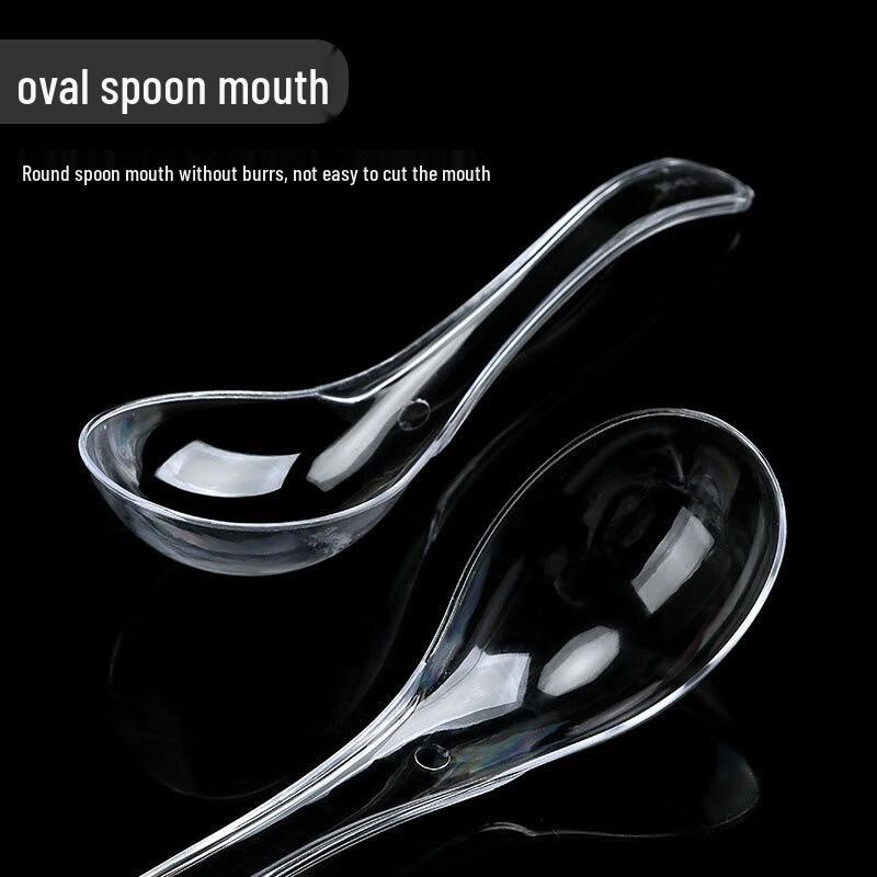 Disposable Individually Wrapped Plastic Spoons