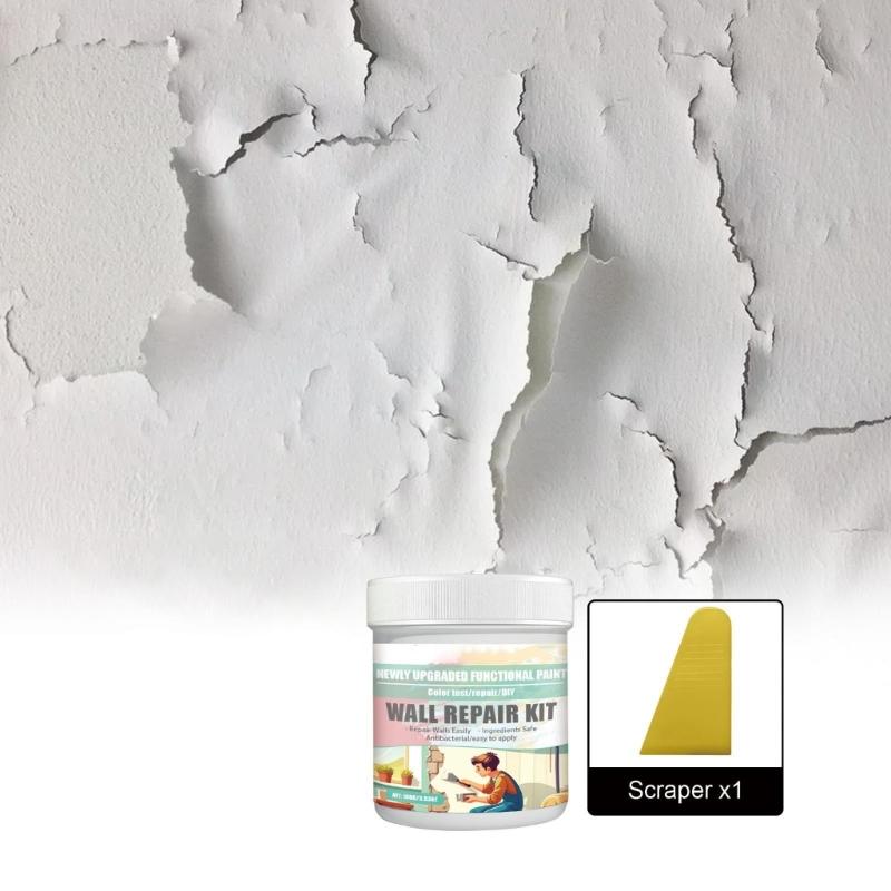 Крем для ремонта стен Заплатки для гипсокартона Ремонтные пасты Профессиональное решение для ремонта поврежденных стен, заделки дыр 100 г/бутылка Пасты