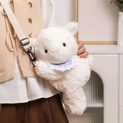 30 см плюшевый рюкзак из ягненка, милая модная сумка через плечо для плюшевой куклы, мини-рюкзак, сумки для подруги на день рождения, рождественские подарки