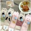 Whit Snot Floor Socks Cartoon Animal Sleep Sock Fashion Plush Stocking Gift