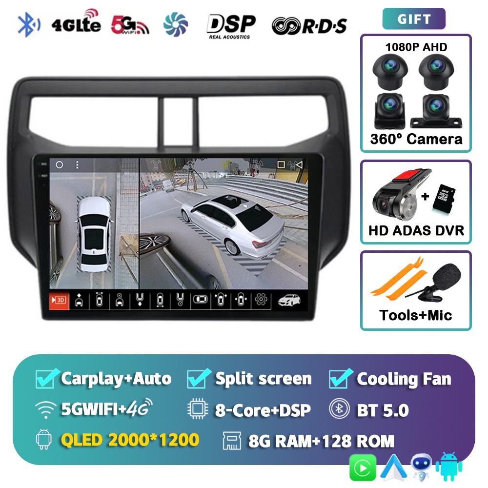 Автомагнитола Android 14 для Toyota Rush Daihatsu Terios 2017 2018 2019 2020 Навигация GPS Мультимедийный плеер Стерео Головное устройство