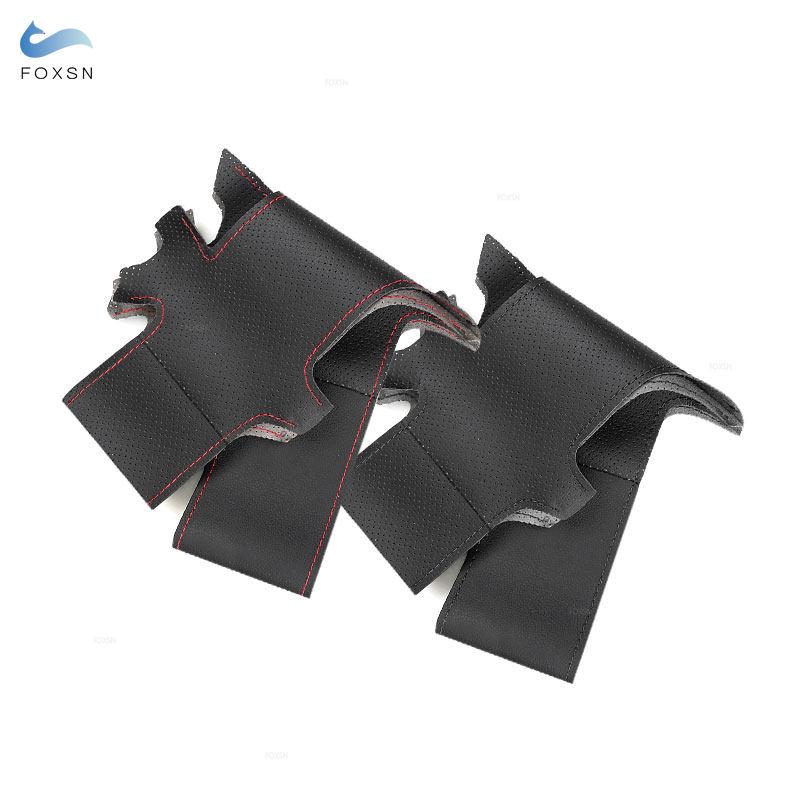 Автомобильные аксессуары, перфорированная кожаная накладка на руль для Hyundai Veracruz ix55 Vera Cruz 2007 2008 2009 2010 2011