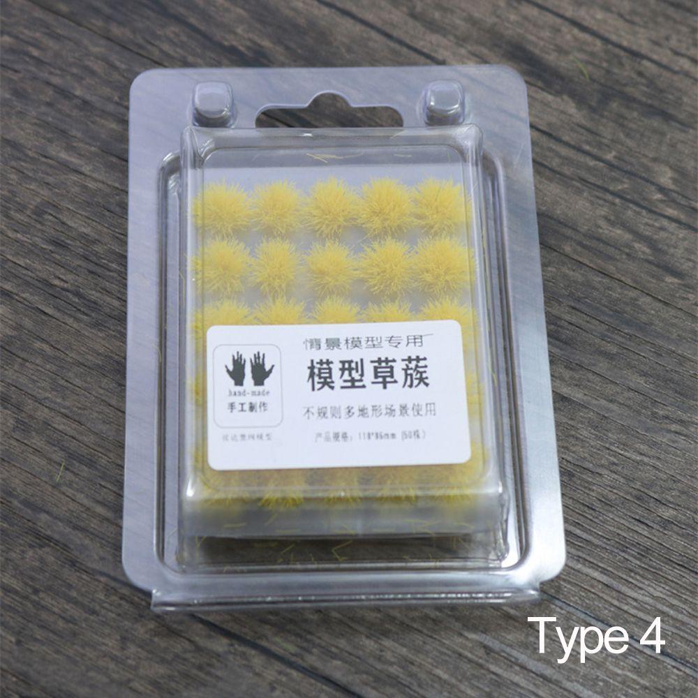 Scene Micro Landscape Artificial Grass Tufts Plant Cluster Miniature Grass Bushes Simulation Model