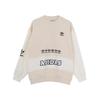 adidas Свитшот с круглым вырезом Originals Color Block, сшитый из разноцветных панелей, винтажный, с большим логотипом, женский, для повседневной носки, цвет: вне белого, H20451