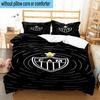 3pcs Clube Atlético Mineiro With Shield Bedding Set Duvet Cover Closure Includes 1 Duvet Cover & 2 Pillowcases Bedding Sets Home Decor Gifts
