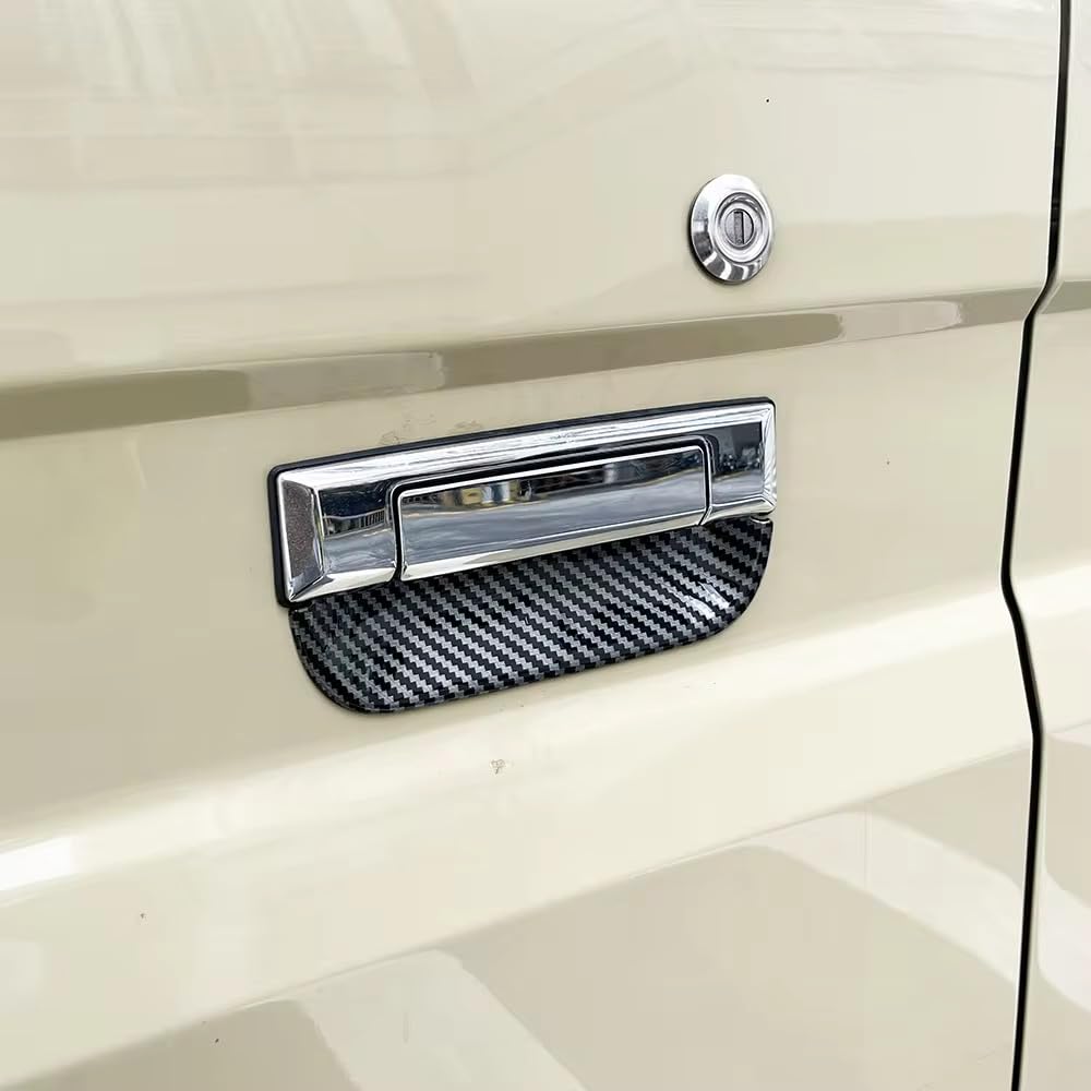 Защита ручки двери Land Cruiser 70 5 шт. (Углеродное волокно)