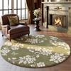 French Style Bedroom Decor Round Carpet Thick Plush Carpets for Living Room Fluffy Soft Lounge Floor Mat Washable Cloakroom Rug