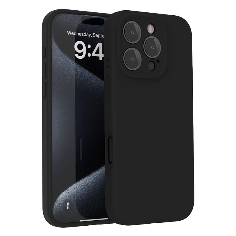 Liquid Silicone Phone Case IPhone 16 Series Full Coverage Camera Protection Shockproof Slim Fit