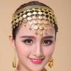 Retro Ethnic Indian Dance Coin Tassel Headband