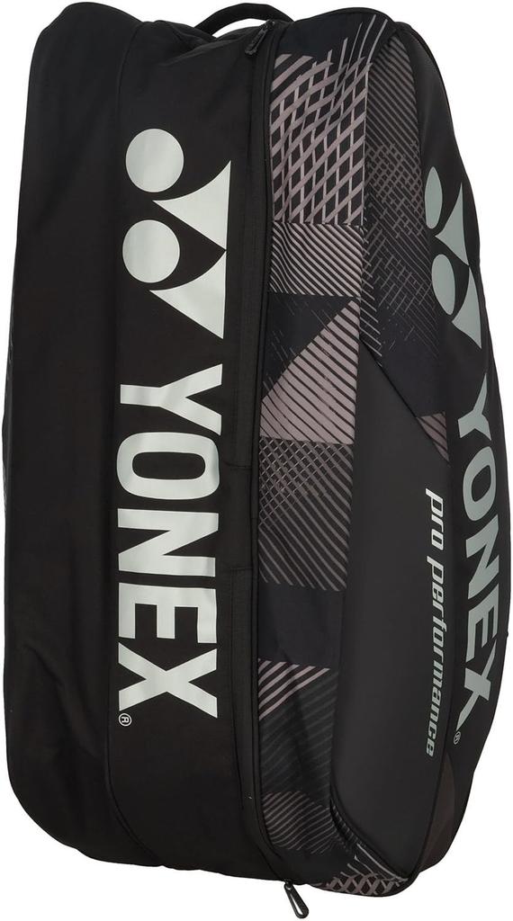 Сумка для теннисных и бадминтонных ракеток вмещает 9 ракеток черного цвета [YONEX]