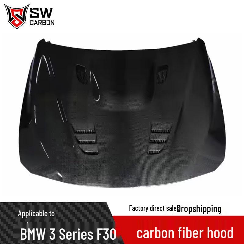 BMW 3 Series F30/F35 (2012-2018) High-Quality Carbon Fiber Engine Hood