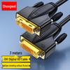 Кабель монитора Shengwei DVI-D 24+1 Single Link, папа-папа