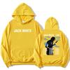 Jack White Tour 2026 Hoodies Long Sleeve Fashion Pocket Sweatshirts Casual Graphic Print Merch Sudaderas Women Tops