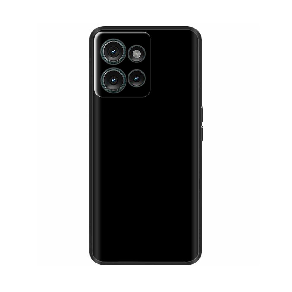 Черный чехол для Motorola MOTO Edge 50 5g Задняя крышка Чехол для телефона Для MOTO Edge 50 Edge50 Мягкий силиконовый бампер Ударопрочный Para Coque