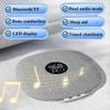 Under Pillow Bone Conduction Bluetooth Speaker Hifi Stereo White Noise Sleep Aid TF Card Music Player Timed Shutdown A