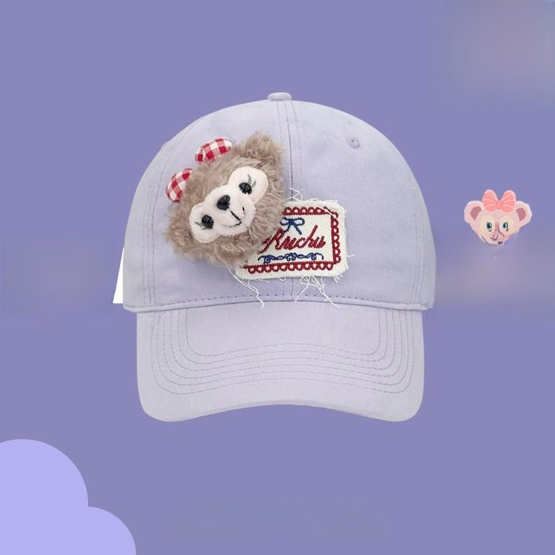 Cute Breathable Baseball Hat With Shelliemay Dolls Decor And Letter Embroidery Design For Women Sun Protection Summer Accessory