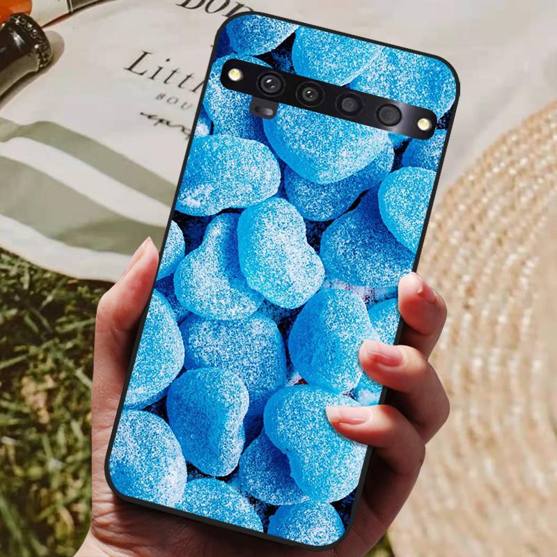 Мягкий ТПУ чехол для TCL 10 Pro Чехол T799B Силиконовый Мультяшный Задний Бампер Coque для TCL 10 Pro Чехлы T799H 10Pro Защитные Фундас