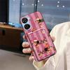 Полностью закрывающий ТПУ чехол для телефона для ZTE Axon40 Lite/V50 Design 5G/Nubia Neo 5G Милый Граффити Кармашек для карт Водонепроницаемый Слот для карт