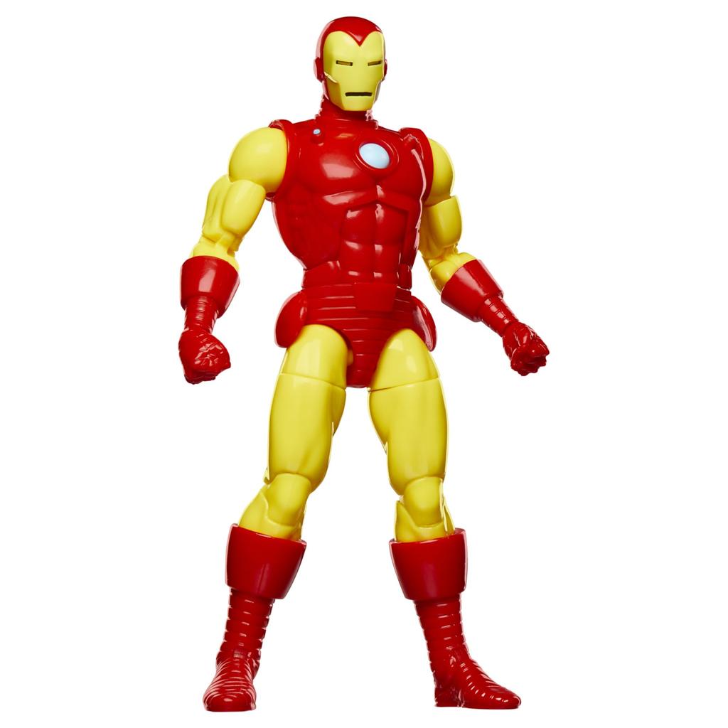 Hasbro MARVEL Marvel Legends Series Iron Avengers Retro Marvel Comics Secret Wars коллекционная 6-дюймовая фигурка в комплекте щит G0780 подлинная