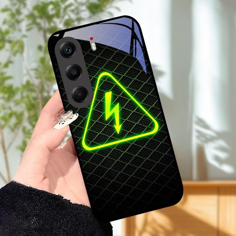 Закаленное Стекло Чехол Для Tecno Camon 40 4G Чехол Задняя Крышка Для Tecno Camon40 CM5 Fundas Полная Защита Жесткий ПК Чехол Для Телефона Бампер