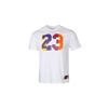 Jordan Dna Print Mesh Breathable Short-Sleeve Sports T-Shirt Men Tops White AV0117-100