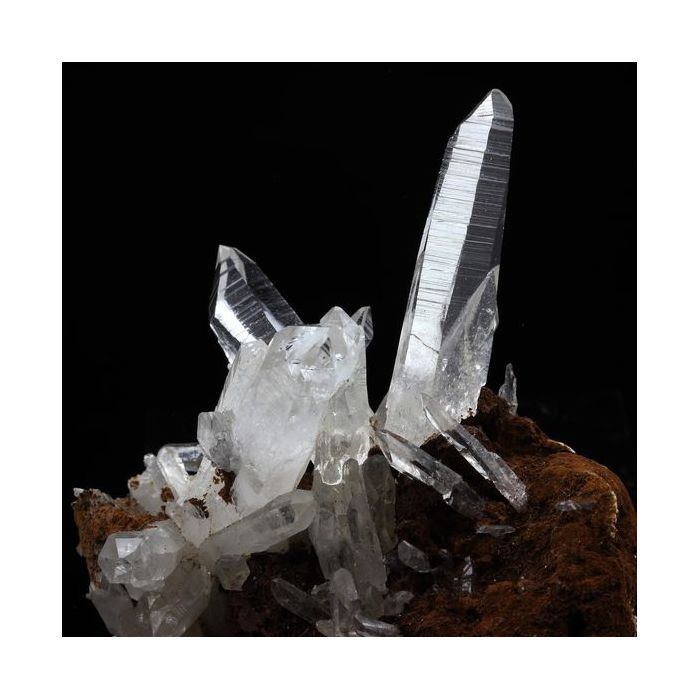 Pierres et Minéraux. Quartz Muzo. 236.0 ct. Vaulnaveys, Isère, France.