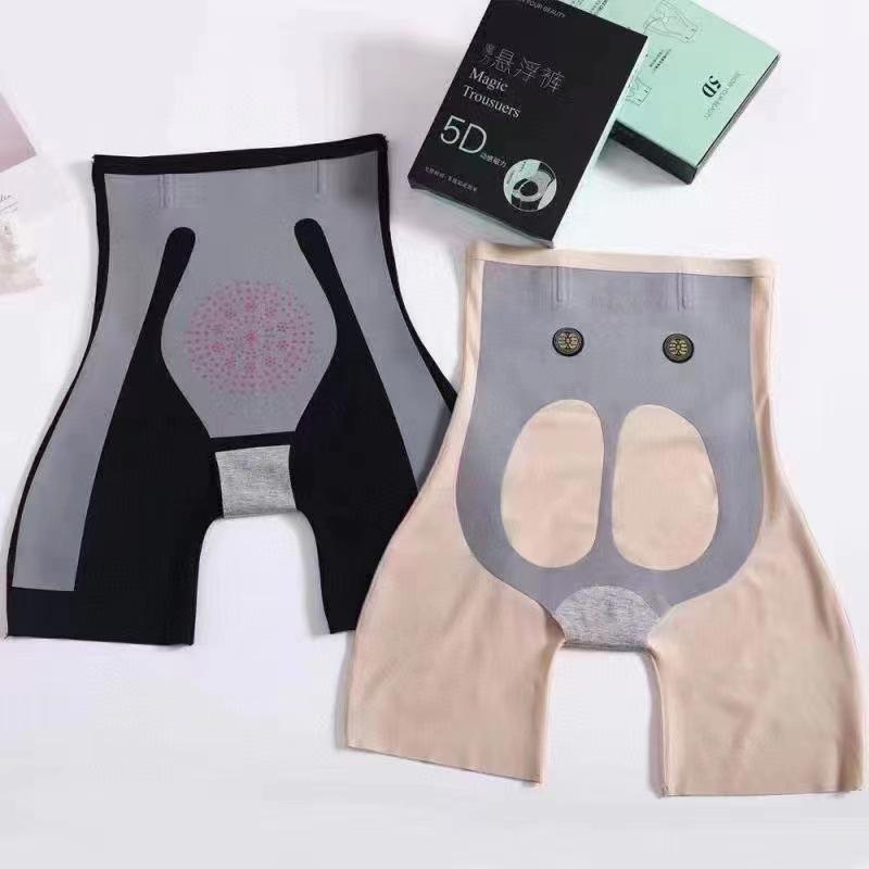 Бесшовные корректирующие послеродовые брюки Kaka 5D Magic: Поддержка талии и бедер для красивых ног