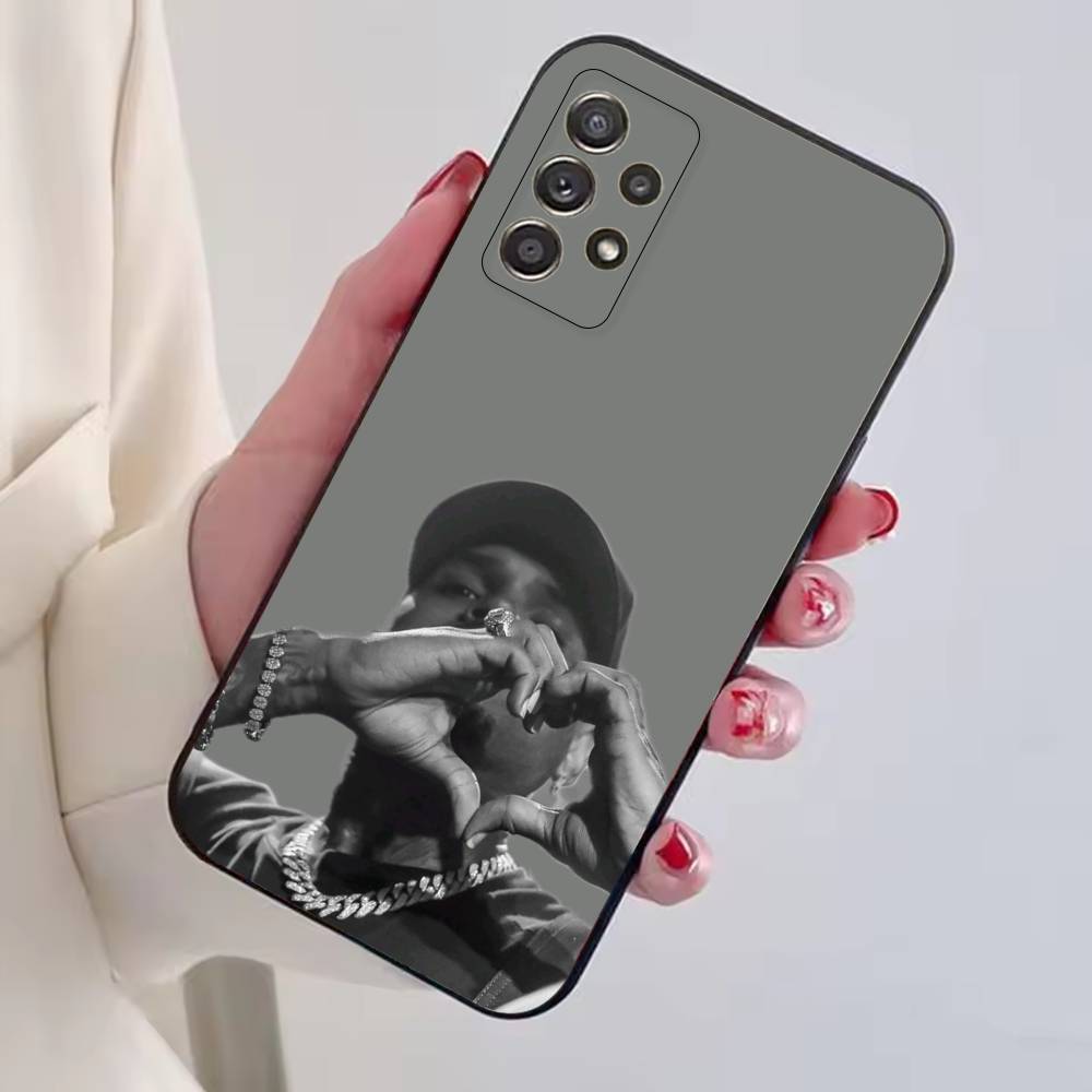 R&B Singer C-Chris Brown Phone Case Black Silicone Soft For Samsung S25,S24,S21,S22,S23,S30,Ultra,S20,Plus,Fe,Lite