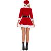 Sequined Christmas Dress, Sexy Party Christmas Stage Performance Costume Cos Christmas Dress Uniform Set