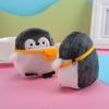 Cute Mini Penguin Coin Purse Cartoon Coin Purse Data Line Bag Durable Plush Coin Purse Accessories