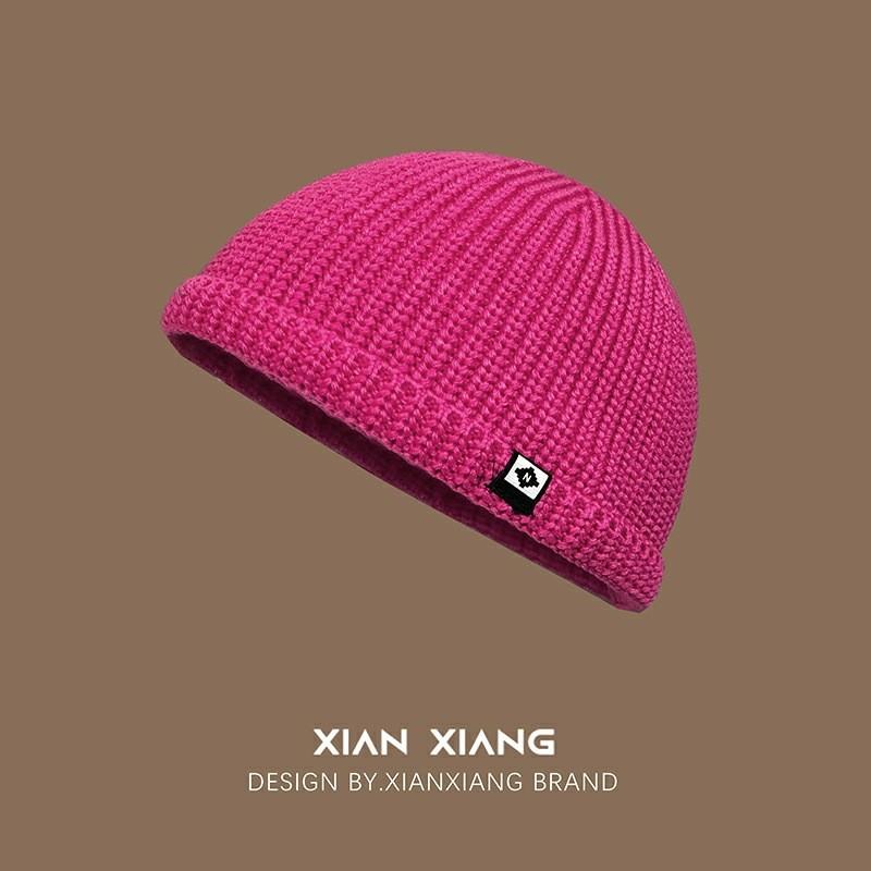 Уютная вязаная шапка-бини Зимняя Ветрозащитная Теплая Модная Уличная Шапка Вязаная