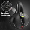 (Joy choose)Comfortable Road Bike Mountain Bike Seat Thick Cushion Hollow Bicycle Saddle