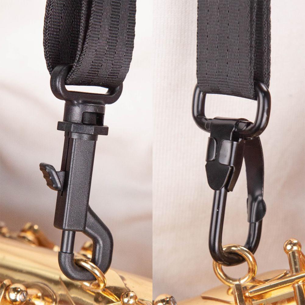 Saxophone Neck Strap With Hook Adjustable Comfortable Saxophone Neck Strap For Soprano Alto Tenor Saxophone Clarinet