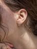 Серьги-гвоздики «Перед восходом луны» One-Touch Se302S