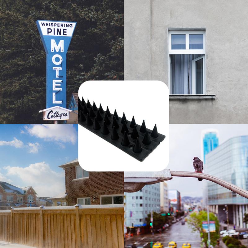 Пластиковые шипы для защиты от птиц, шипы для ограждения двора, шипы для защиты от восхождения