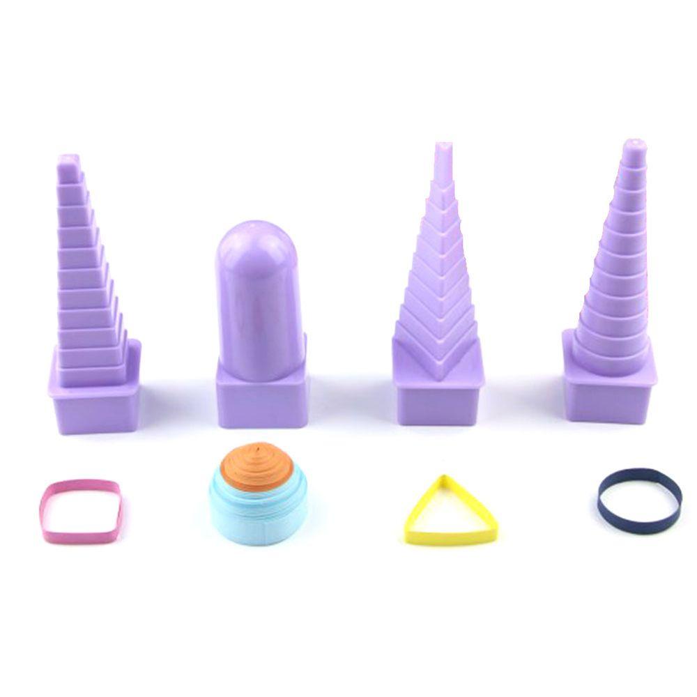 Novelty Plastic Quilling Paper Craft Quilled Art Tool Tower Bobbin