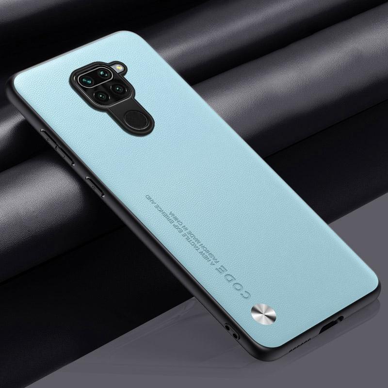 Роскошный чехол из искусственной кожи для Xiaomi Redmi Note 9 Note9 Pro, задняя крышка, матовый силиконовый защитный чехол для телефона Redmi Note 9S 9 Pro