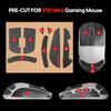 Pulsar Gaming Gears Supergrip X2H Mini Pre-cut Anti-Slip Gaming Mouse Grip Tape, Ultra-Thin
