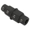 Motorcycle Hex Axle Tool 17192224mm Front Wheel Hub Spindle Socket Adapter Replacement for