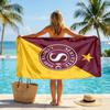 Servette FC print Quick Dry Beach Towel Microfiber Absorbent Portable Travel Swimming Towel