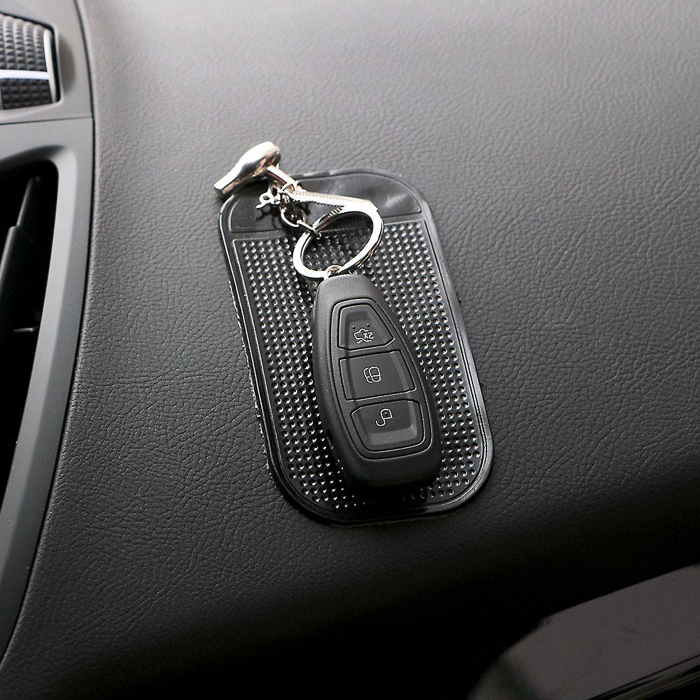 Универсальный нескользящий автомобильный коврик AQTQAQ, 1 шт., антискользящий коврик для приборной панели, автомобильный сотовый телефон