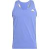 Adizero Letter Round Neck Slim Fit Comfortable Reflective Vest Men Tops Cobalt-Blue IX2810
