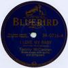 7-дюймовая пластинка ТОММИ МАКЛЕННАН - Я люблю свою малышку / Встряхнись и иди BLUEBIRD340716 Bluebird 1942 Великобритания Блюз