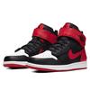 Jordan 1 High FlyEase Bred Белый Носок Jordan CQ3835-001