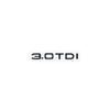2026 3D ABS Emblem for AQ2 2.0TDI 2.5TDI 3.0TDI 35/40/45/50TDI - Fit A1 A3 A4 A5 A6 A7 A8 Q2 Q3 Q5 Q7 Car Trunk Badge Sticker