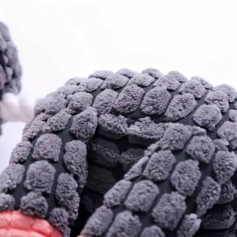 Fun Pet Toy Donkey Shape Corduroy Chew Toy For Dogs Puppy Squeaker Squeaky Plush Bone Molar Dog Toy Pet Training Dog Accessories