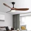Ceiling Fan Light Nordic Home Living Room Dining Room with Remote Control 6-speed Variable Frequency Electric Fan Ceiling Light